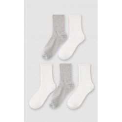 Paquete Calcetines Largos Blanco