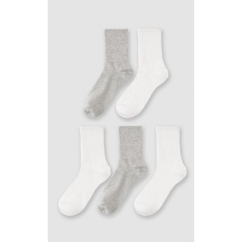 Paquete Calcetines Largos Blanco