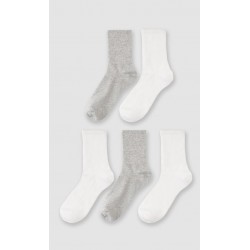 Paquete Calcetines Largos Blanco