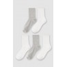 Paquete Calcetines Largos Blanco