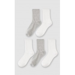 Paquete Calcetines Largos Blanco
