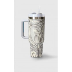 Termo Con Popote Grande