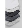Paquete Calcetines Cortos Grises