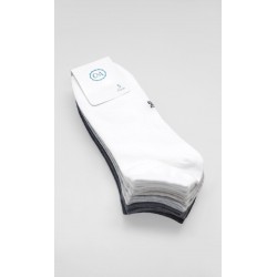 Paquete Calcetines Cortos Grises