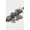 Pulseras Charms Plateada
