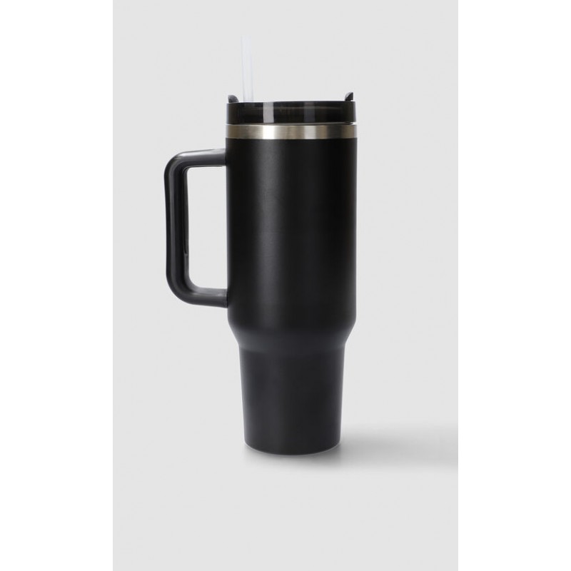 Termo Con Popote Grande