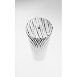 Vaso Con Popote Textura