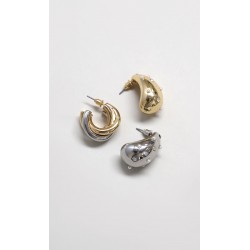 Set Aretes Dorados