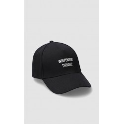 Gorra Con Bordado Negra