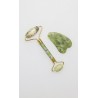 Set De Rodillo Y Gua Sha Blanco