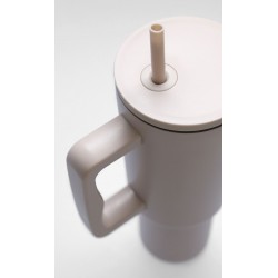 Termo Con Popote Grande