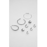 Set Aretes Aros