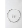 Set Collar Y Aretes Eslabones