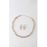 Set Collar Y Aretes Eslabones