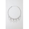 Collar Brillos Plateado