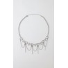Collar Brillos Plateado