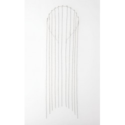 Diadema Brillos Plateada