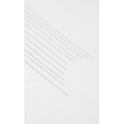 Diadema Brillos Plateada