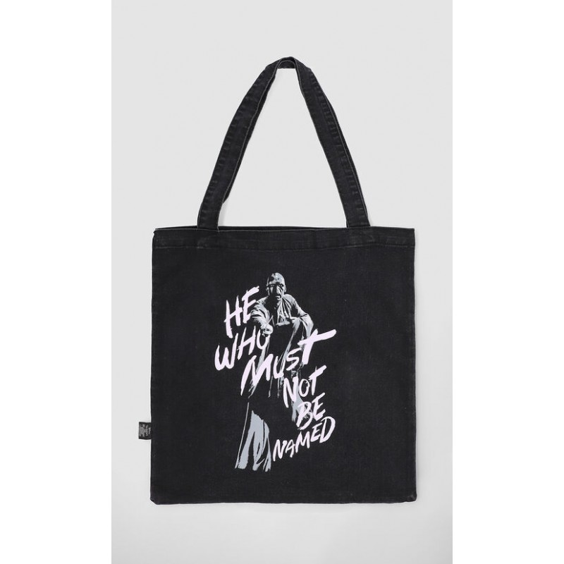 Bolso Tote Negro Harry Potter