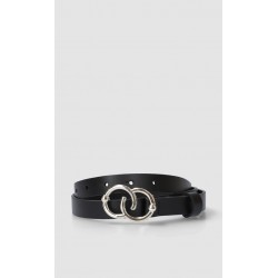 Cinturón Hebilla Negro