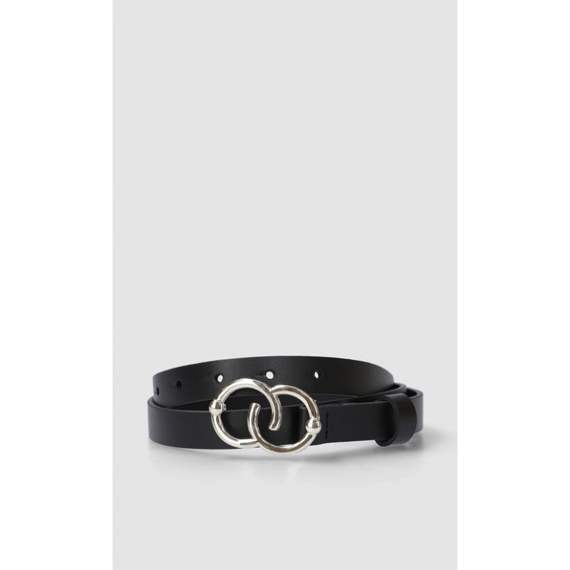 Cinturón Hebilla Negro