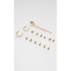 Set Aretes Dorado