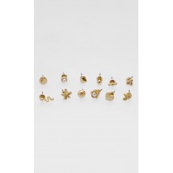 Set Aretes Dorado