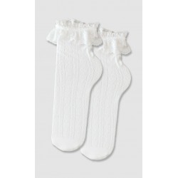 Calcetines Largos Encaje