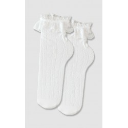 Calcetines Largos Encaje