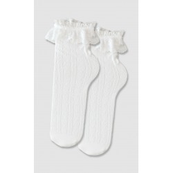 Calcetines Largos Encaje