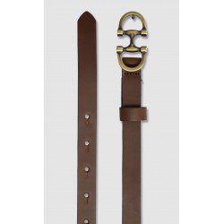 Cinturón Hebilla Café