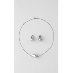 Set Arete Y Collar Gota