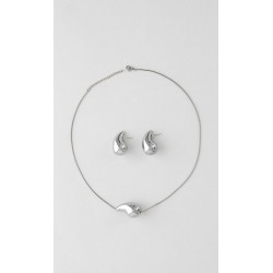 Set Arete Y Collar Gota