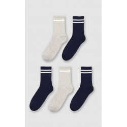 Paquete Calcetines Largos Azul