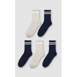 Paquete Calcetines Largos Azul