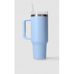 Termo Con Popote Grande