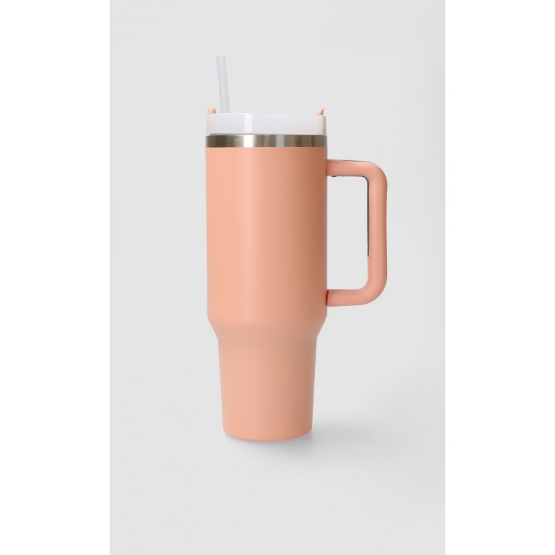 Termo Con Popote Grande