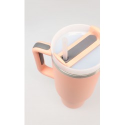 Termo Con Popote Grande