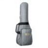 Funda Martin para ukulele de tamaño Tenor, color plata.