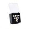 Martin 18APP0001, Negro con Blanco, Bridge and End Pin Set Authentic