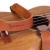 Correa Martin de cuero para ukelele, color marrón