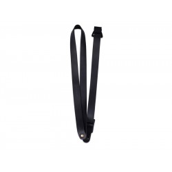 Correa Martin de cuero para ukelele, color negro