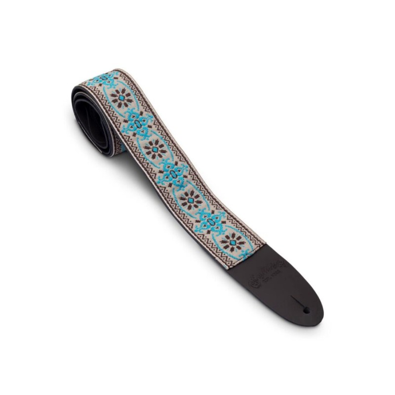Tahalí Martin, Retro Woven Strap-Blue