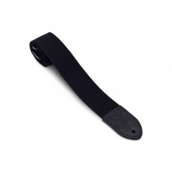 Tahalí Martin, tejido de algodón con soporte para púas, color negro.