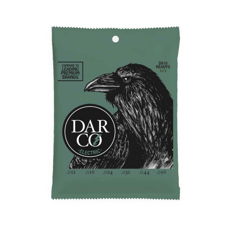 Darco cuerdas para Guitarra Electrica 6-String Heavy