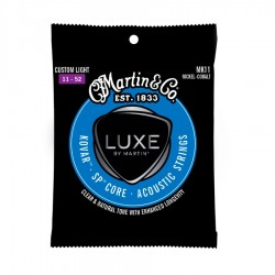 Cuerdas Martin para guitarra acústica LUXE Kovar™ Custom Light