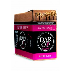 Cuerdas para guitarra eléctrica, Darco D930 Extra Light, Caja con 25 paquetes.