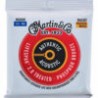 Cuerdas para guitarra, Martin MA550T Medium, Caja con 25 paquetes.