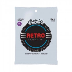 Cuerdas Martin para Guitarra Acústica 6-String Custom Light