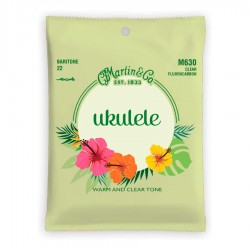 Cuerdas Martin Fluorocarbon para ukulele baritone, M630